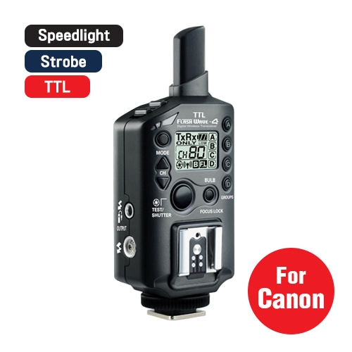 FlashWave-4 TTL / For Canon : 1EA For Speedlight / For StrobeSMDV